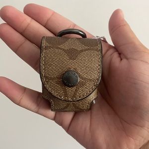Coach AirPods case NWT